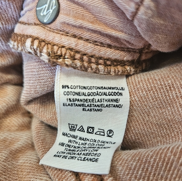 Free People Distressed Ripped Cutoff High Rise Denim Short - Picture 6 of 7